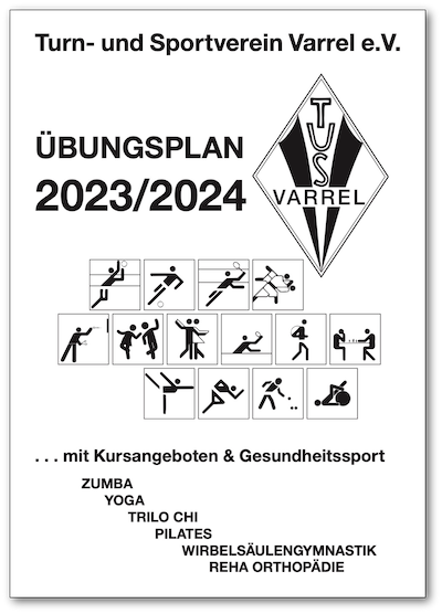 Übungsplan 2023/2024